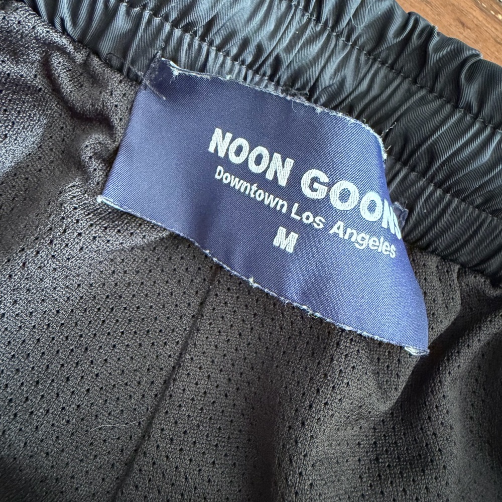 Noon Goons Dalmatian Print Swim Shorts – Black & Cream – Men’s M - Picture 5 of 5